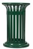 Poubelle exterieure tulipe vert 60 L Rossignol