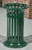 Poubelle exterieure tulipe vert 60 L Rossignol
