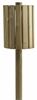 Poubelle bois exterieur Rossignol 20 L ronde murale