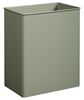 Poubelle extérieure murale pivotante Rossignol gris ciment