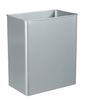 Poubelle extérieure murale pivotante Rossignol gris RAL9006