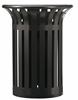 Poubelle tulipe murale Rossignol noir 35 L