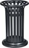 Poubelle exterieure tulipe Rossignol 60L anthracite