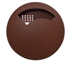 Cendrier exterieur mural Rossignol 0,5 L effet corten Disco