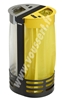 Support sac tri sélectif extérieur jaune gris Rossignol