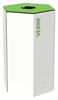 Poubelle tri sélectif Rossignol 50L verre blanc