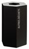 Poubelle tri selectif avec serrure Rossignol 50 L gris