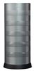 Porte parapluie Rossignol Kipso perforé gris métal brosse 28 L