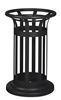 Poubelle tulipe vigipirate Rossignol 60L manganese