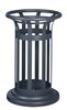 Poubelle tulipe vigipirate Rossignol 60L anthracite