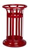 Poubelle tulipe vigipirate Rossignol 60L rouge