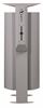 Poubelle borne canine Rossignol 100L gris alu