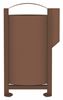 Poubelle borne canine Rossignol 60L corten