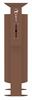 Poubelle borne canine Rossignol 60L corten