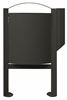 Poubelle borne canine Rossignol 40L anthracite