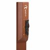 Distributeur hygiène canine sur pied corten Rossignol