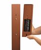Distributeur hygiène canine sur pied corten Rossignol