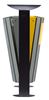 Poubelle recyclee exterieur Rossignol 2x60L