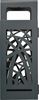 Poubelle extérieure 110L Cybel anthracite avec cendrier
