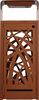 Poubelle extérieure 110L Cybel corten avec cendrier