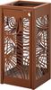 Poubelle extérieure 110L Bella corten anti-nuisibles