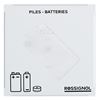Collecteur de pile 2L blanc Rossignol