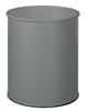 Corbeille papier 30L gris métal rossignol
