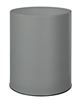 Corbeille papier 8L gris métal rossignol