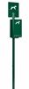 Borne propreté canine Rossignol vert mousse 500 sacs