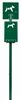 Borne propreté canine Rossignol vert mousse 500 sacs