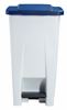 Poubelle de cuisine Rossignol 60 litres HACCP couvercle bleu