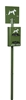 Borne de proprete canine Rossignol vert olive