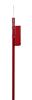 Borne de proprete canine Rossignol rouge