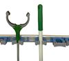Support fixe balai mural sur rail 50cm