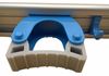 6001172 - Support fixe balai mural sur rail 60cm