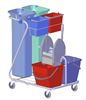 Chariot de lavage Dit international tri sélectif double