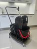 Chariot de menage 2x15 L presse