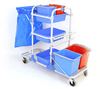 Chariot service lavage hospitalier