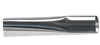 Bec suceur plat acier inox D 38 mm  longueur 305 mm
