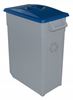 60623438 - Poubelle de tri sélectif 65L bleu