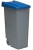 60623458 - Poubelle de tri sélectif 110L bleu
