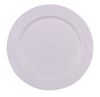 Assiette reutilisable blanche 26cm