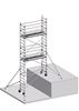 Echafaudage aluminium AL165 6,80m