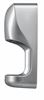Seche mains electrique air pulsé horizontal gris