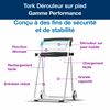 Dérouleur Tork bobine sur pied mobile blanc