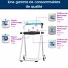 Dérouleur Tork bobine sur pied mobile blanc