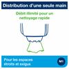 Tork mini distributeur dévidage central M1 rouge / noir