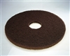 Disque marron autolaveuse decapage sol 406 mm colis de 5
