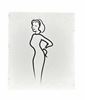 Pictogramme WC pour femme