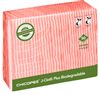 Lavette biodégradable J-Cloth Plus rouge par 50